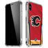 NHL Calgary Flames Home Jersey iPhone XS Max Clear Case